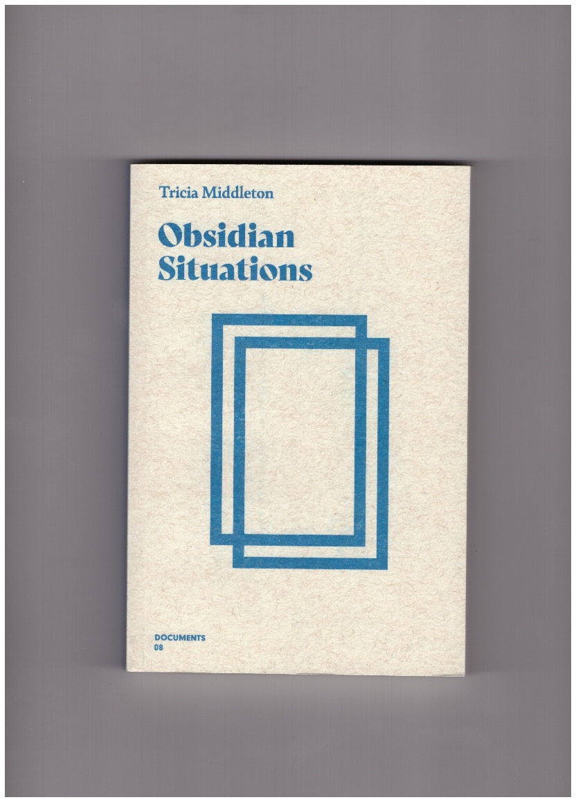 MIDDLETON, Tricia - Obsidian Situations